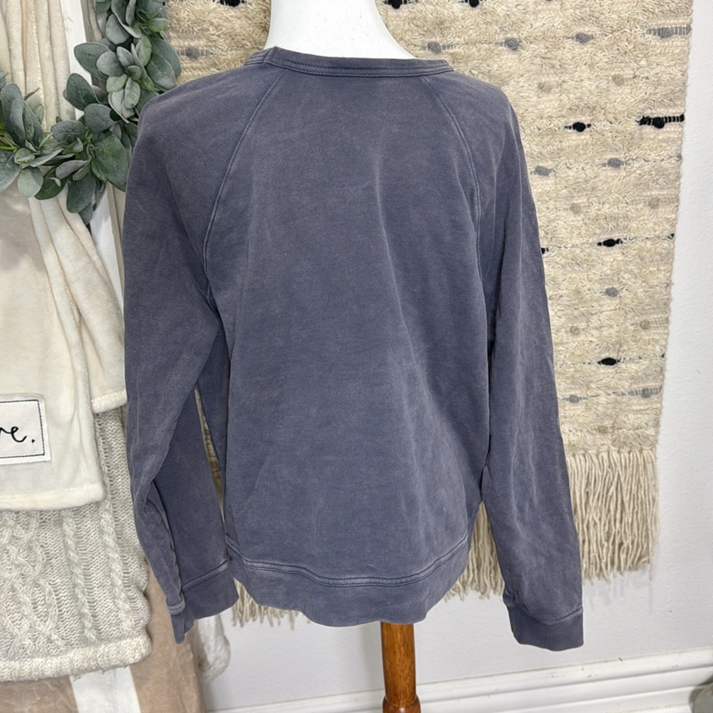 Universal Thread Slate Gray/Purple Pullover Sweat… - image 4